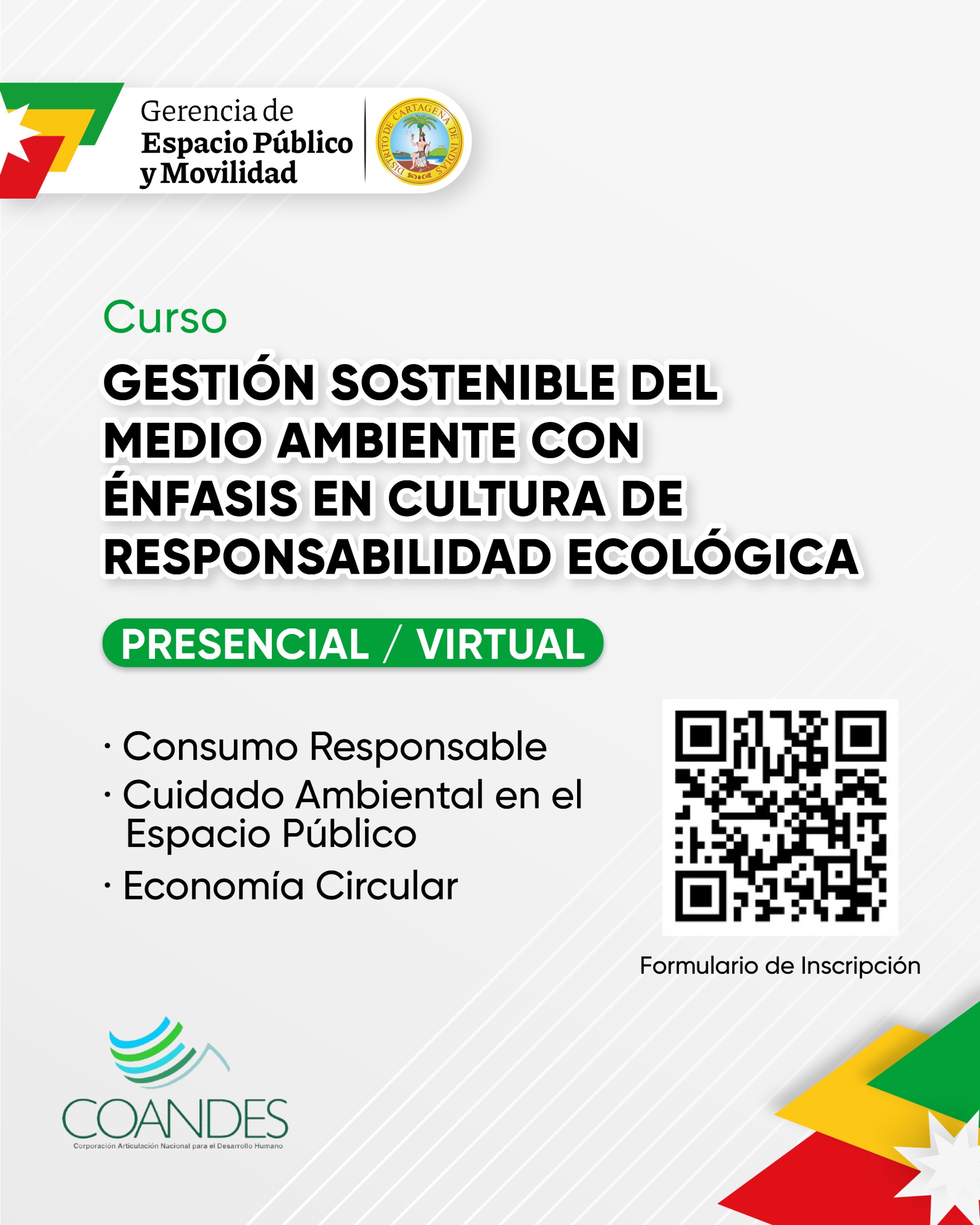 Gestión sostenible del medio ambiente con énfasis en cultura de responsabilidad ecológica